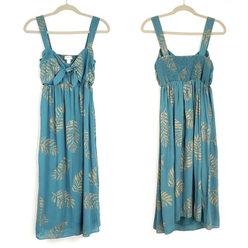 Motherhood midi sleeveless dress size small